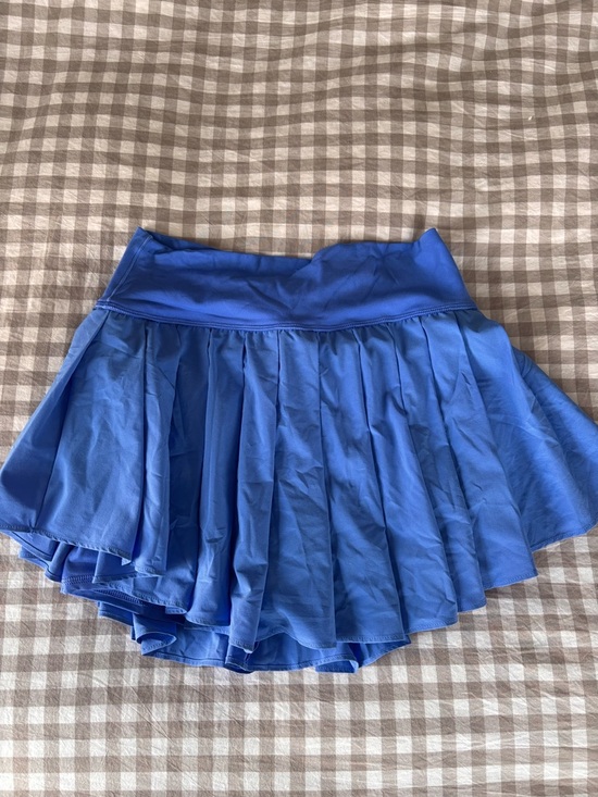Offline Dresses & Skirts - Offline by Aerie | Pleated Blue Active Mini Skirt with Wide Waistband